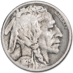 1925-D Buffalo Nickel Good 1925-D Buffalo Nickel Good